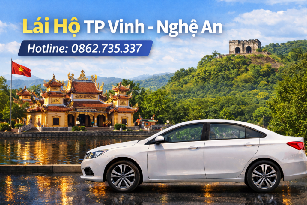 Lái xe hộ thành Vinh